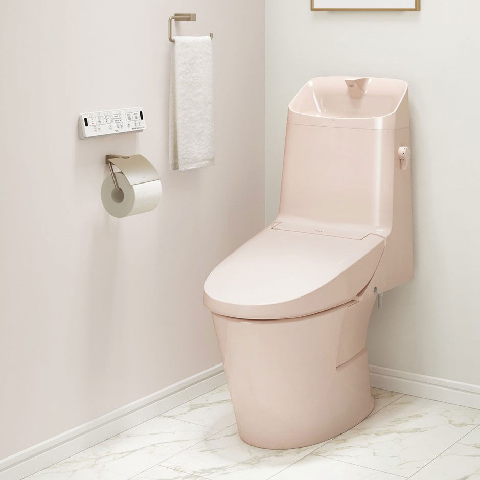 吹田市のトイレリフォームで人気のLIXILアメージュシャワートイレ